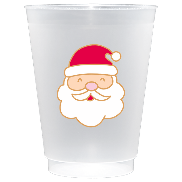 Santa Baby Double Sided Shatterproof Frost Flex Cups (Set Of 10)