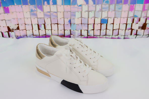 Zion 1 Sneaker in White and Gold or White and Black