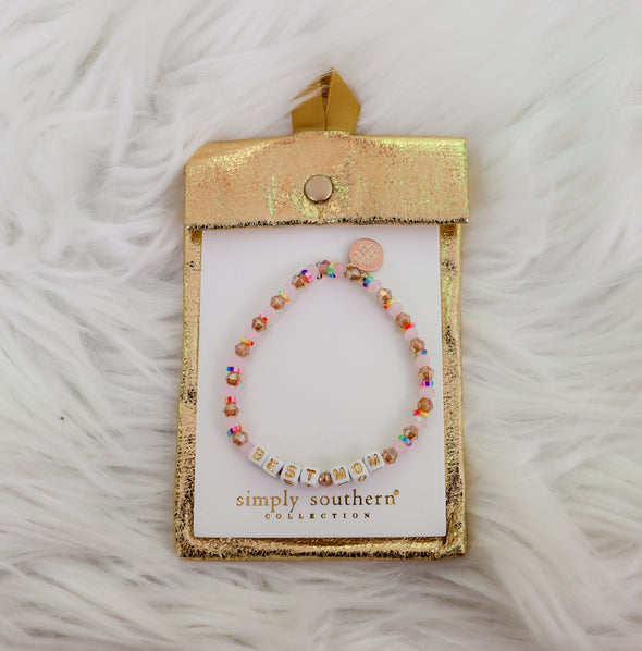 Colorful Positivity Beaded Bracelet In 7 Options