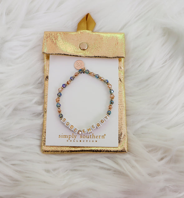 Colorful Positivity Beaded Bracelet In 7 Options