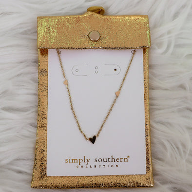 Heart Of Gold Dainty Necklace