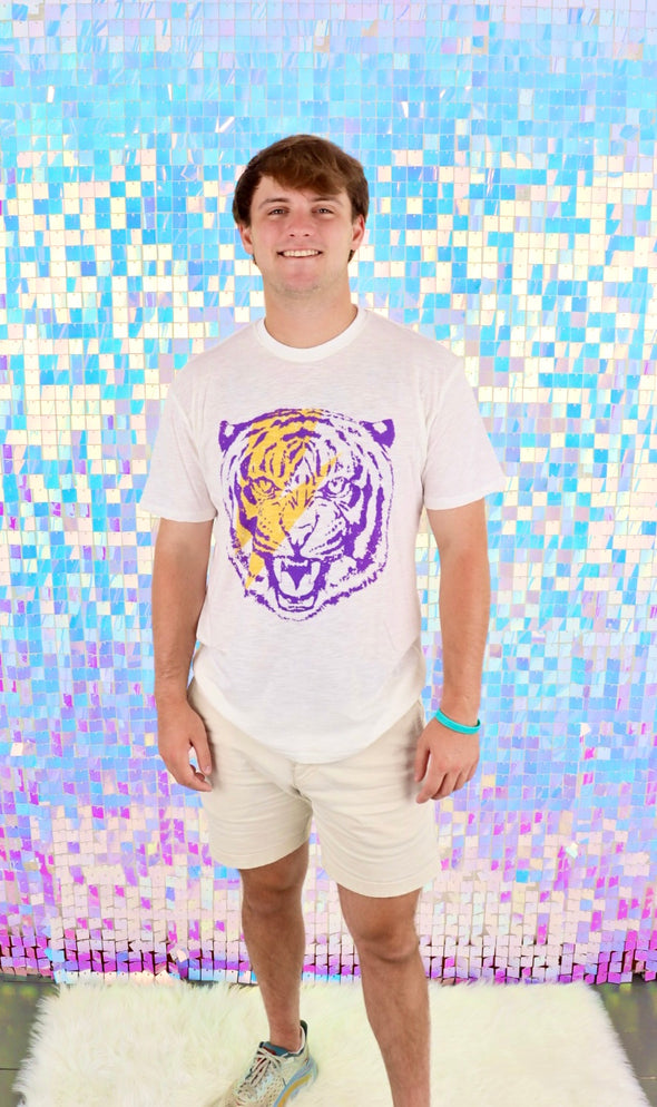 Tiger Bolt Tee Unisex Tshirt (S-XXL)