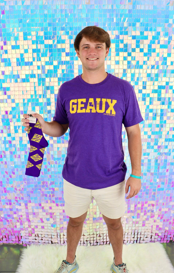 GEAUX Purple Tee