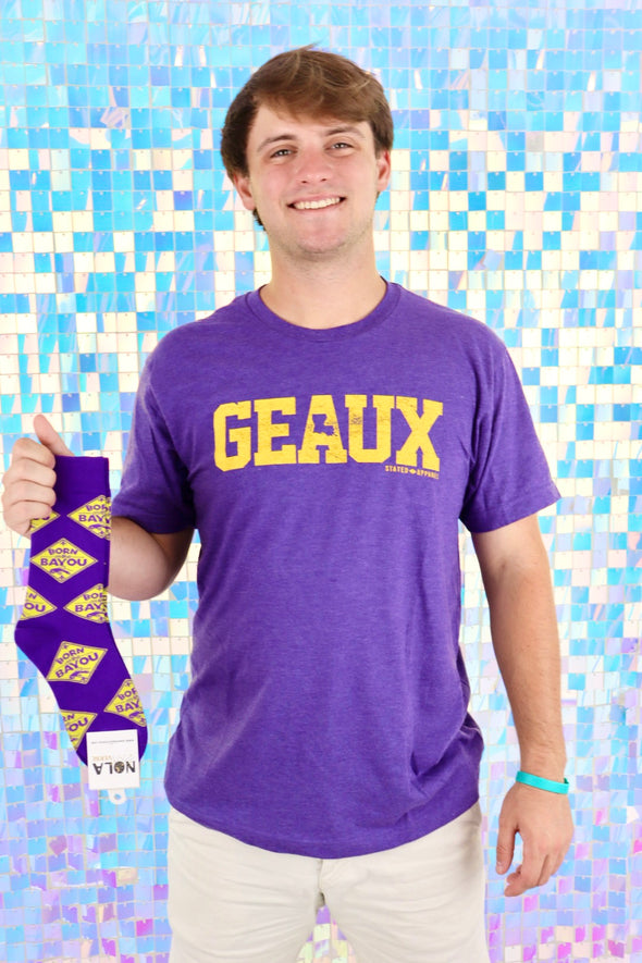 GEAUX Purple Tee