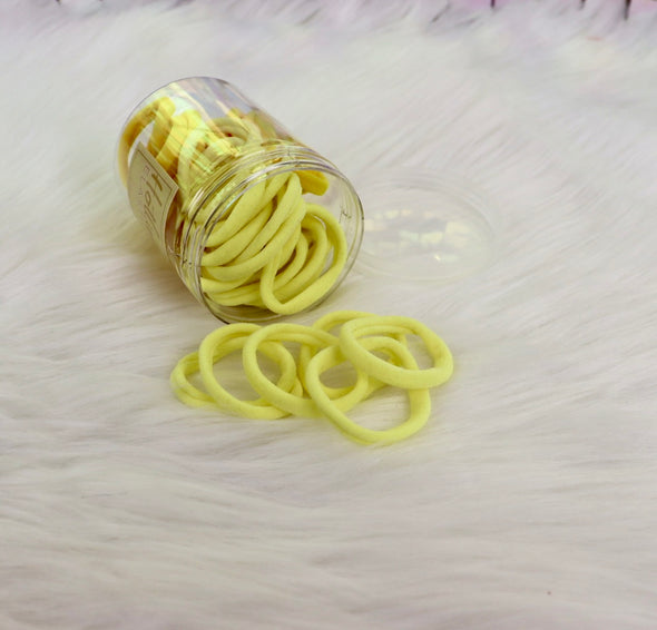 50 Piece Elastic Hair Tie Sets