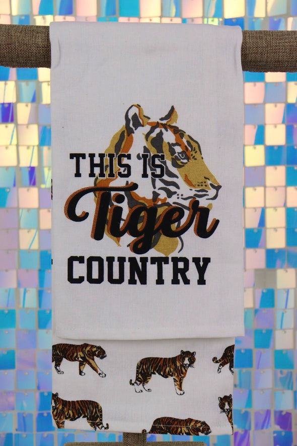 Tiger Country Hand Towel Set