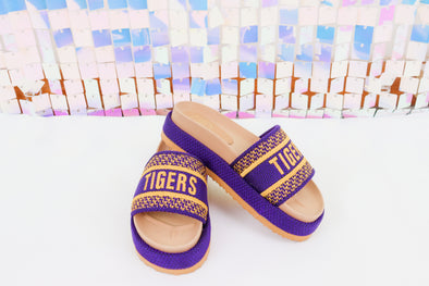 Tina 3 Tiger Wedge Sandal