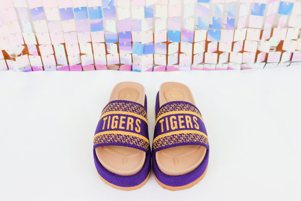 Tina 3 Tiger Wedge Sandal