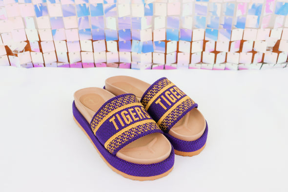 Tina 3 Tiger Wedge Sandal