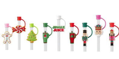 Swig Christmas Straw Toppers In 3 Options