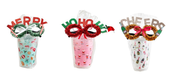 Party Cup Gift Set In 3 Options