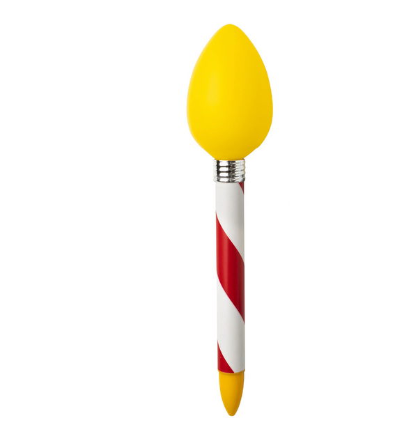 Christmas Jumbo Light Up Bulb Pen