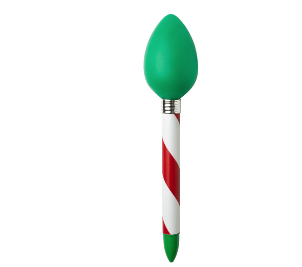 Christmas Jumbo Light Up Bulb Pen