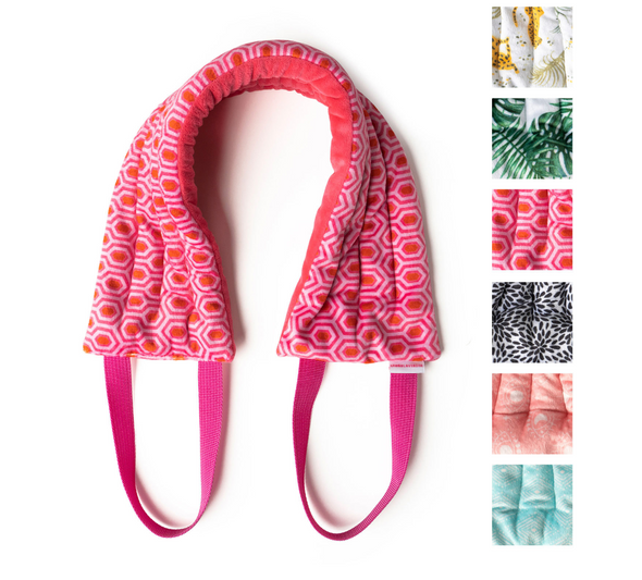 Lemon Lavender Hot Stuff Heated Neck Wrap In 6 Prints