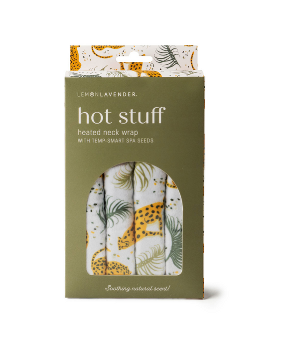 Lemon Lavender Hot Stuff Heated Neck Wrap In 6 Prints