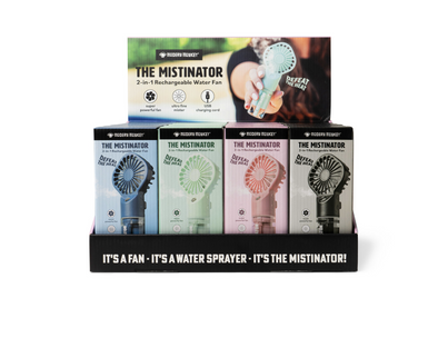 Modern Monkey The Mistinator 2-in-1 Rechargeable Water Fan