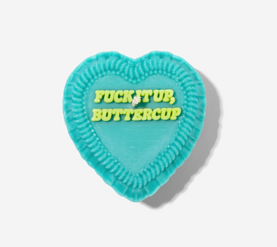 F**k It Up Buttercup Heart Candle