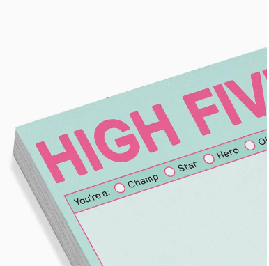 High Five Sticky Notes