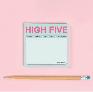 High Five Sticky Notes