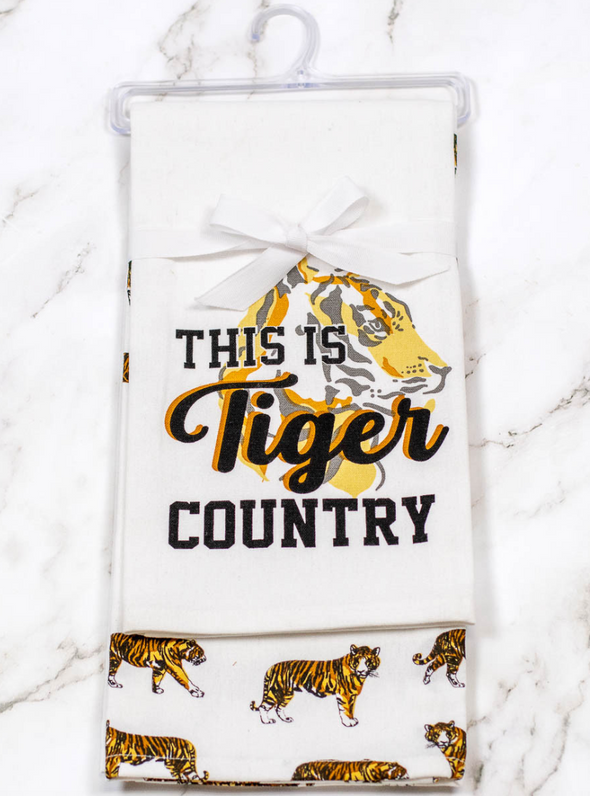 Tiger Country Hand Towel Set