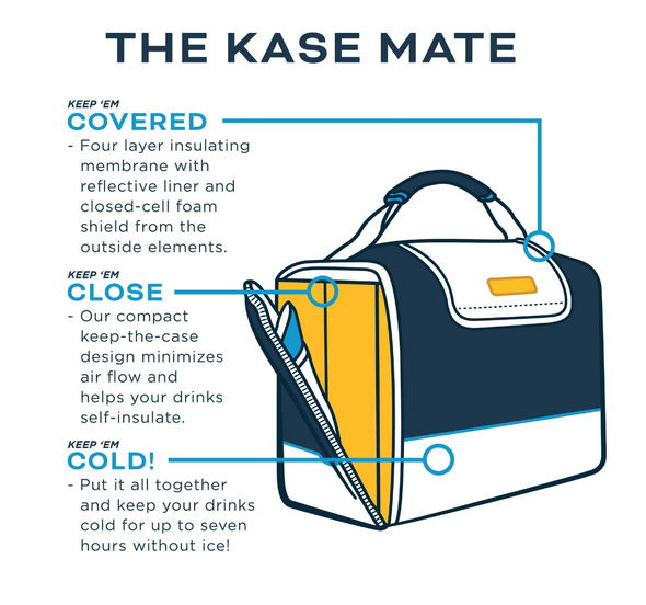 Louisiana State University Licensed 12-Pack Kase Mate