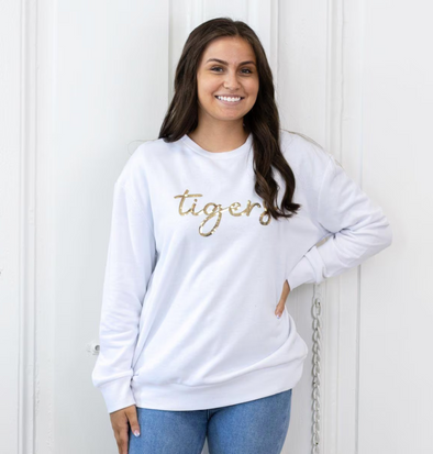 Tigers Sequin Sweatshirt