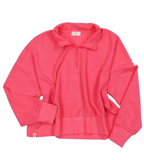 Quarter Zip Pullover In 4 Colors (S-2XL)