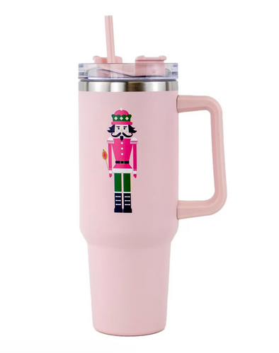 Pink Nutcracker Tumbler 40oz