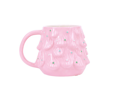 Pink Tree Ceramic Mug