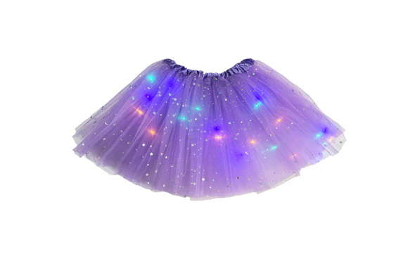 Adult Light Up Tutu In Purple Green Or Yellow