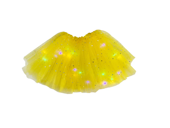 Adult Light Up Tutu In Purple Green Or Yellow