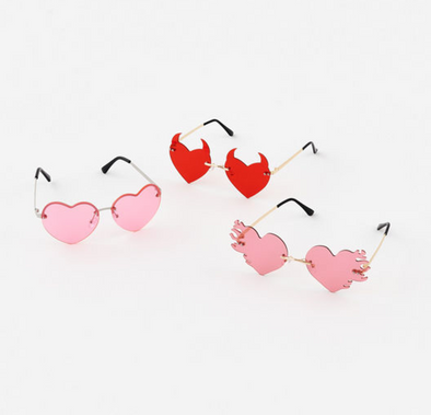 Valentine Glasses In 3 Options