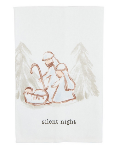 Silent Night Cotton Towel