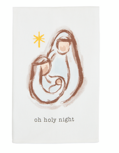 Oh Holy Night Cotton Towel