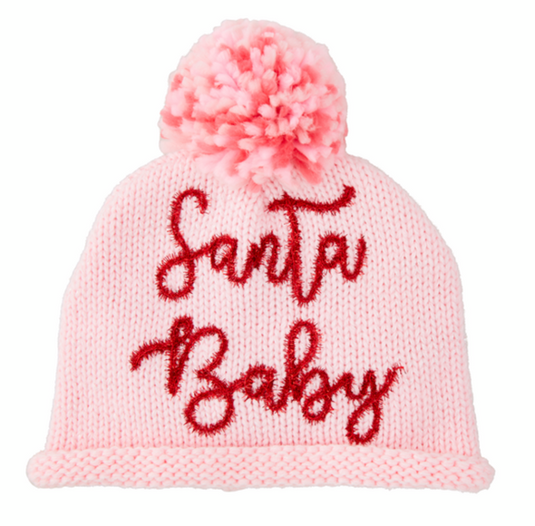 Kid's Holiday Sparkle Hats In Pink Or Red