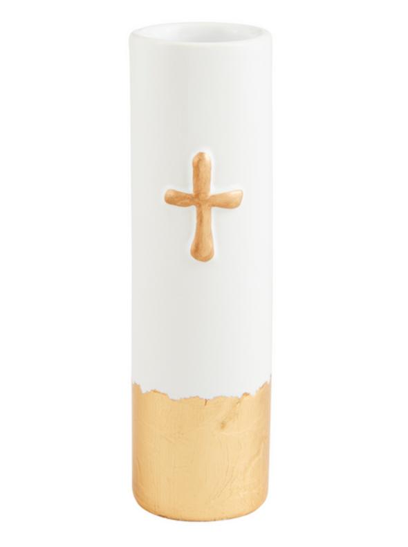 Painted Gold Icon Vase In 3 Options