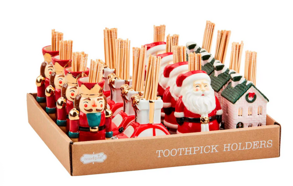 Christmas Themed Toothpick Holder In 4 Options