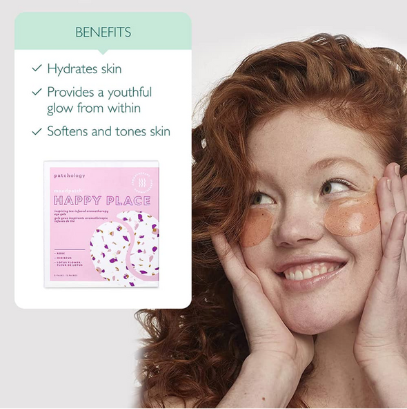 Patchology Moodpatch Happy Place Inspiring Aromatherapy Eye Gels