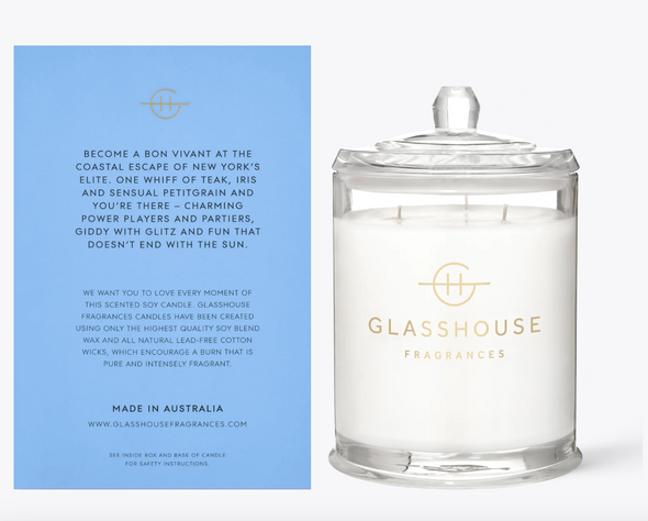 Glasshouse The Hamptons Soy Candles