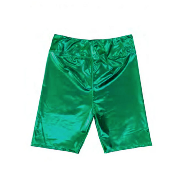 Toddler Biker Shorts In Purple Green Or Gold