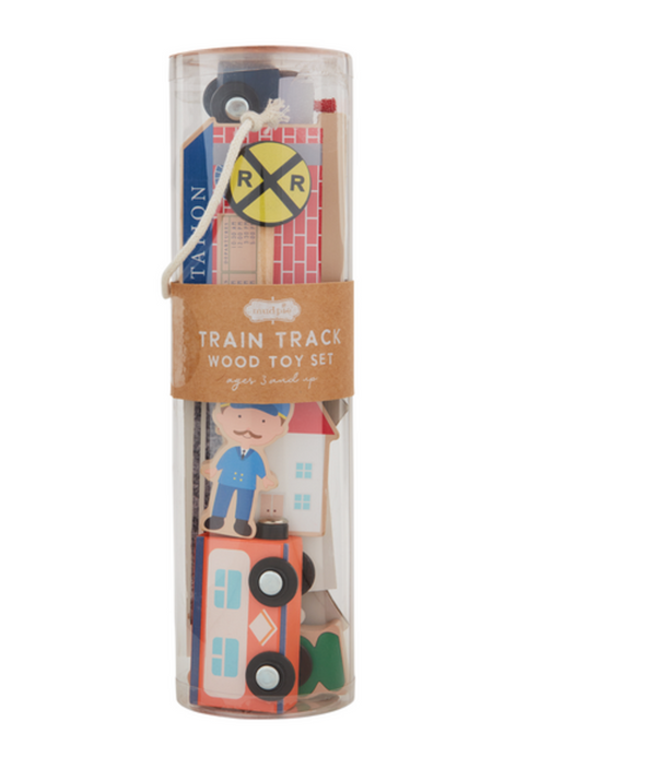 Wood Toy Sets In 4 Options